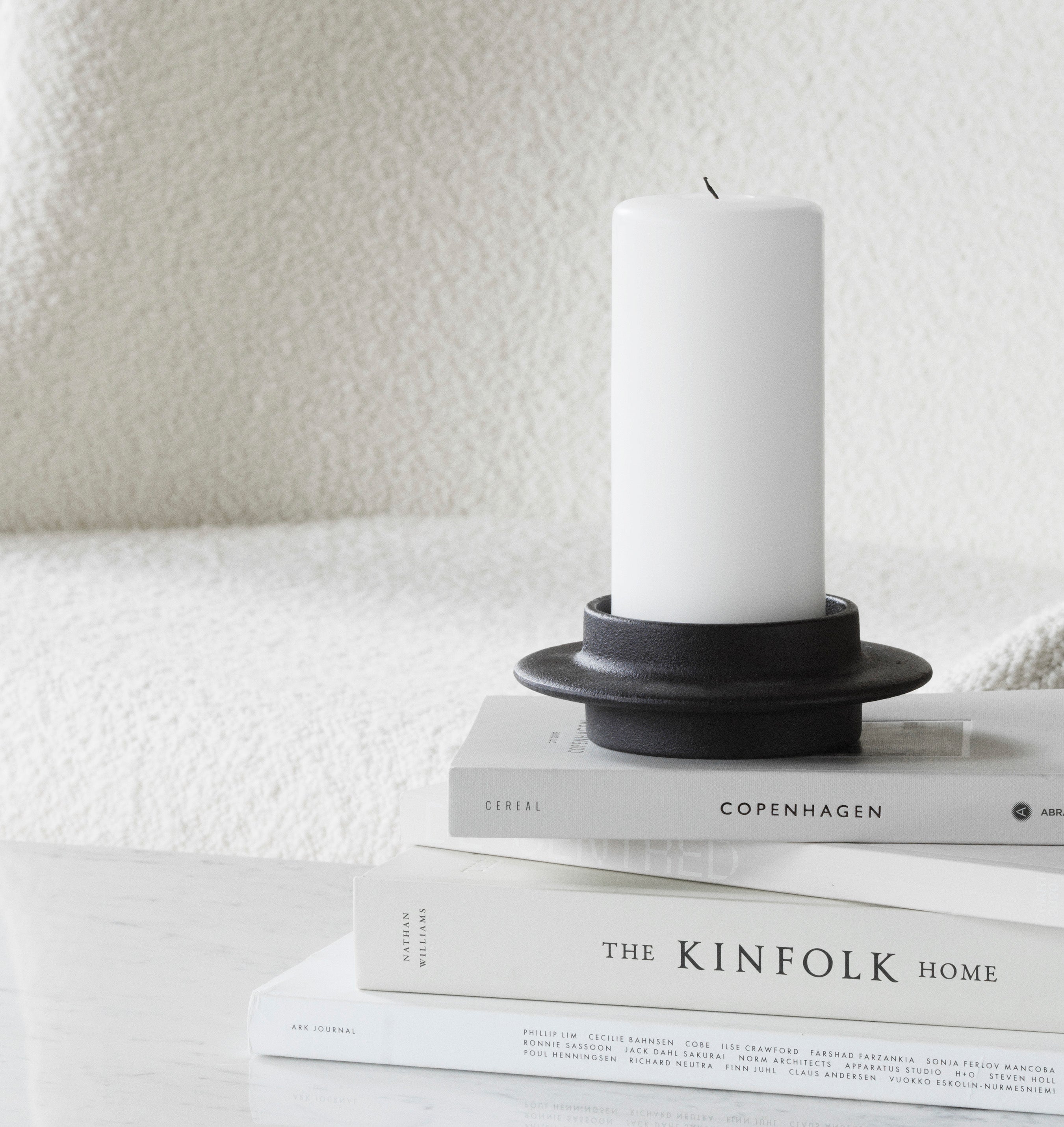 Heima bloklysstage - Ø13 cm.